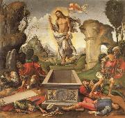 Raffaellino del garbo The Resurrection painting